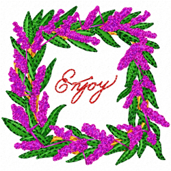 Flowers Embroidery Design 6 Flowers Embroidery Design 6